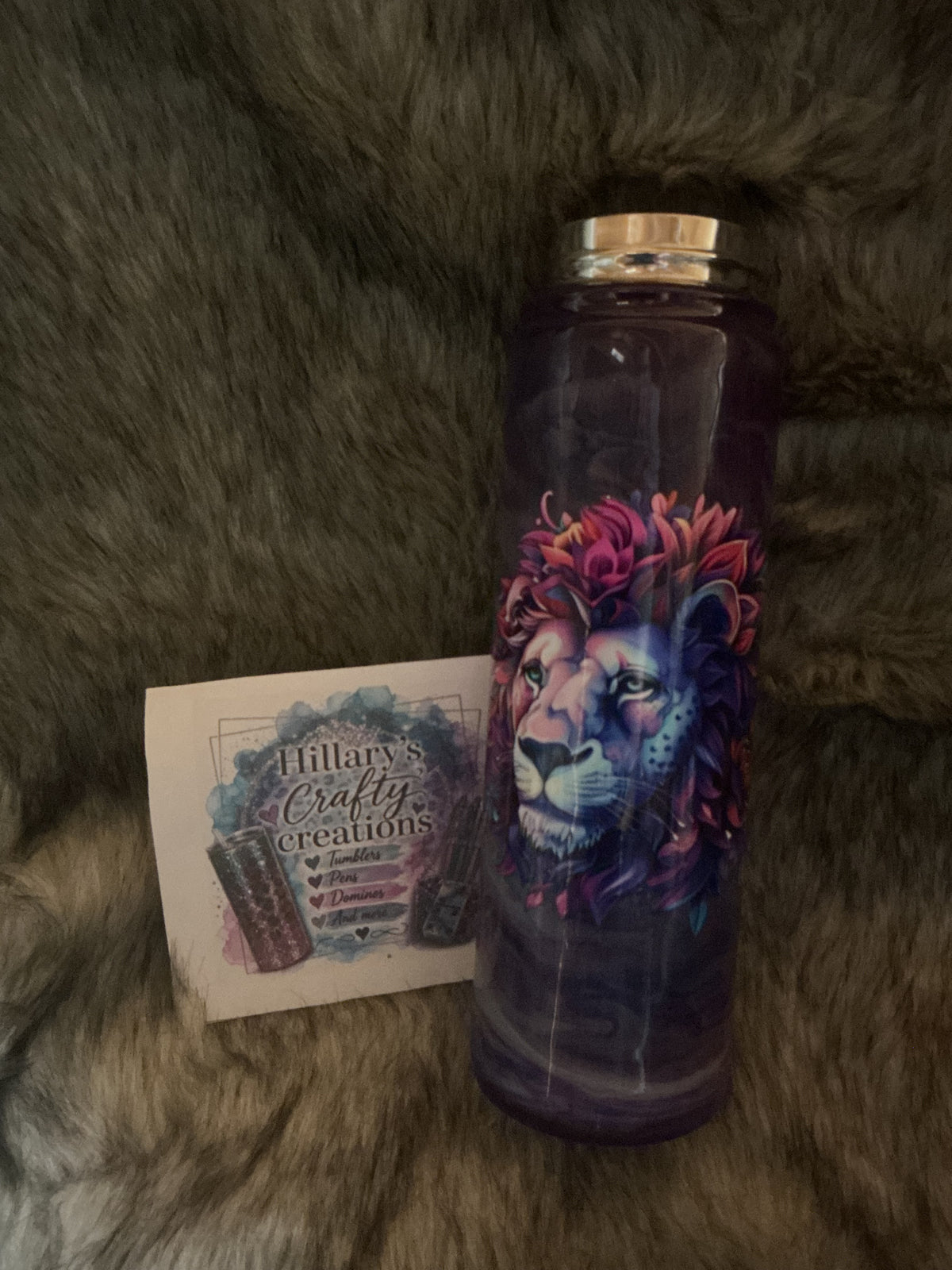 Purple Swirl (Lion)