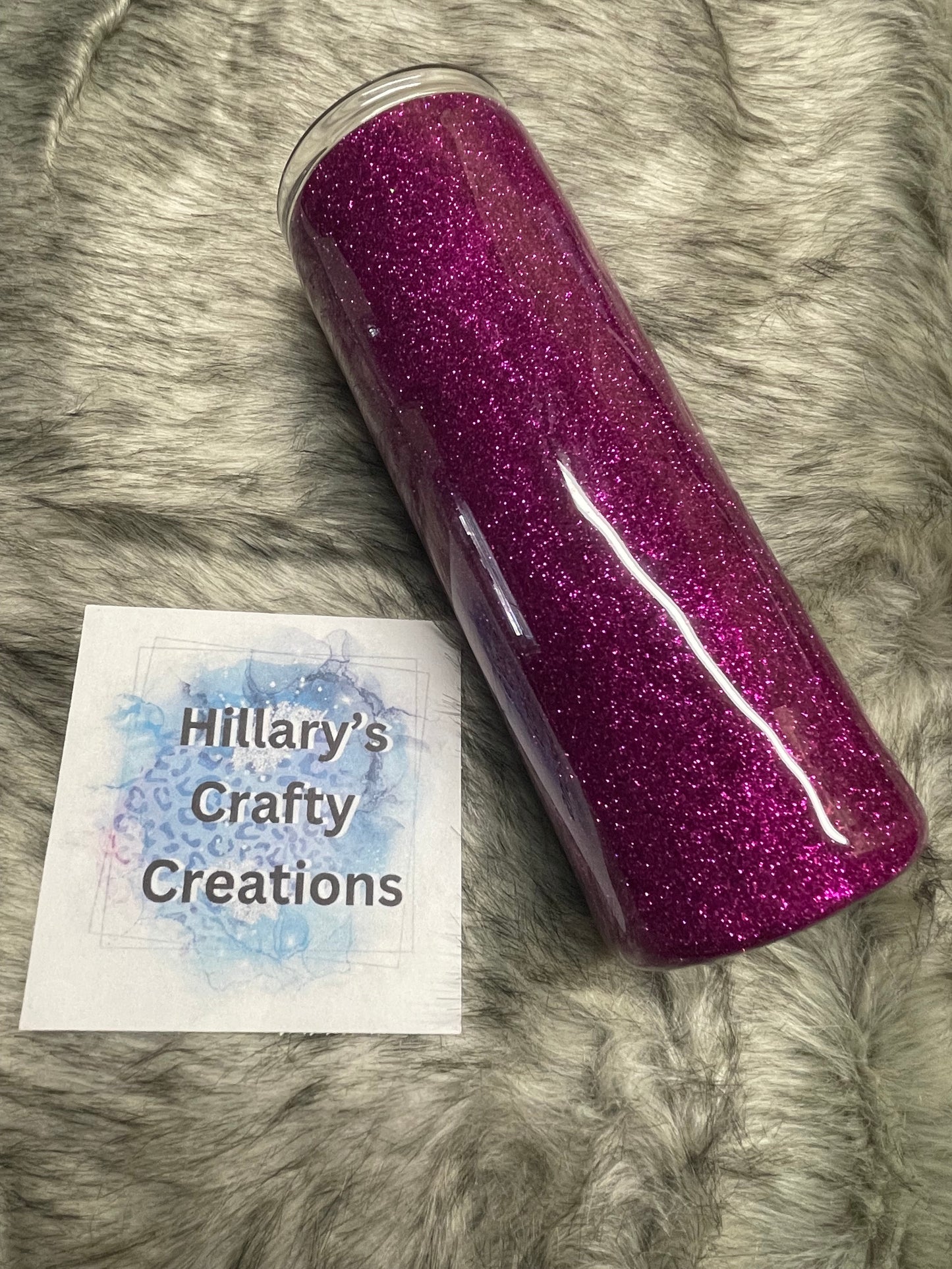 Burgundy Purple Tumbler