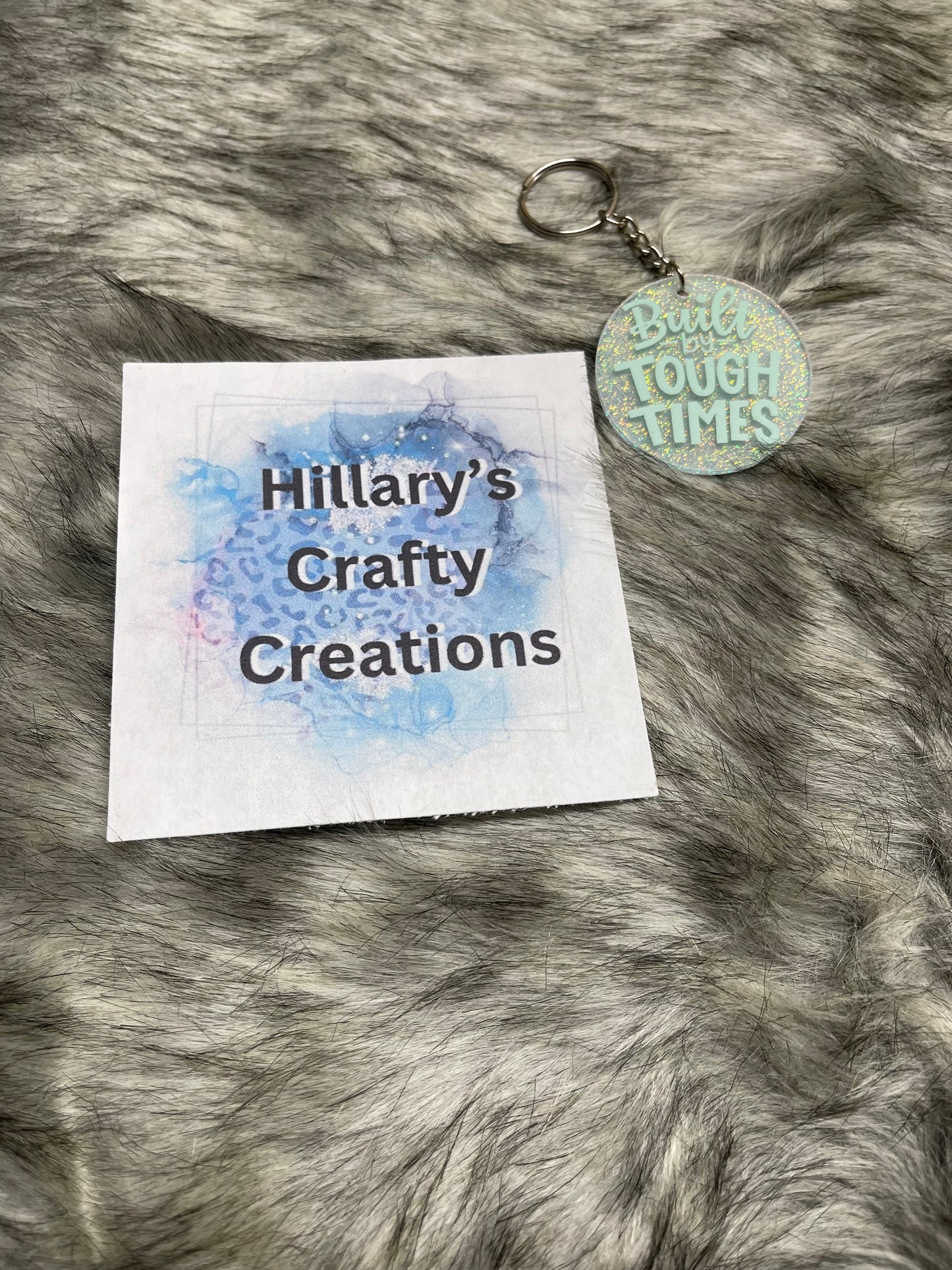 Built For Tough Times Keychain (Mint)