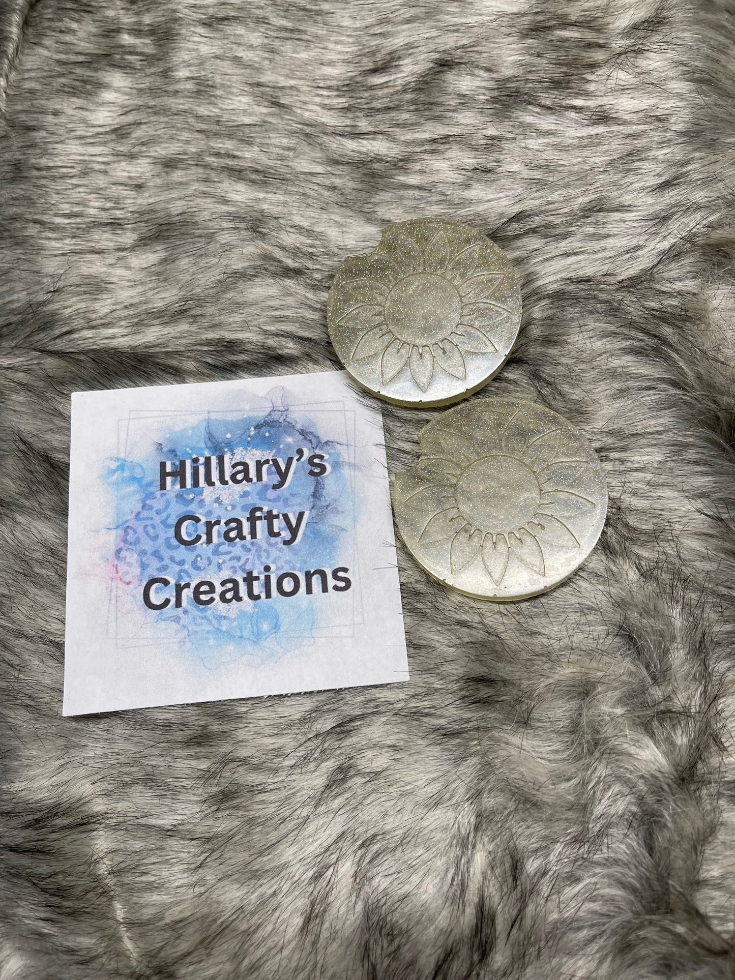 Sunflower Car Coaster Set